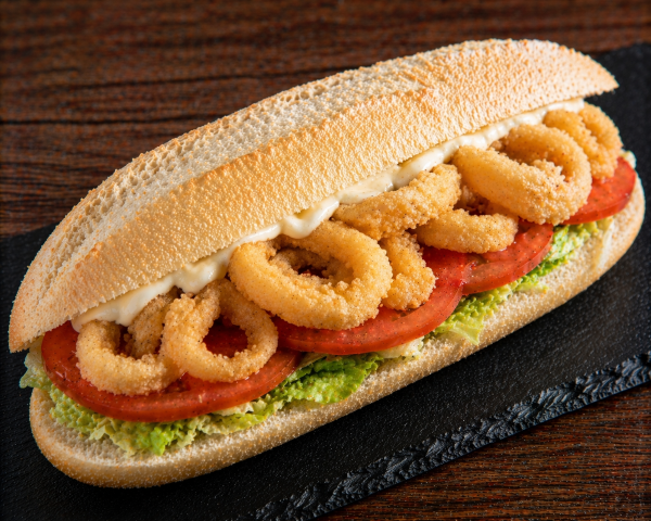 Bocadillo Especial de Calamares a la Romana Sagunto