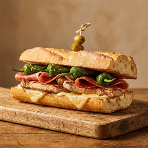 Bocadillo Serranito Sagunto