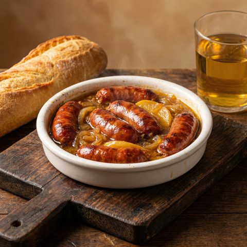 Choricitos a la Sidra Sagunto