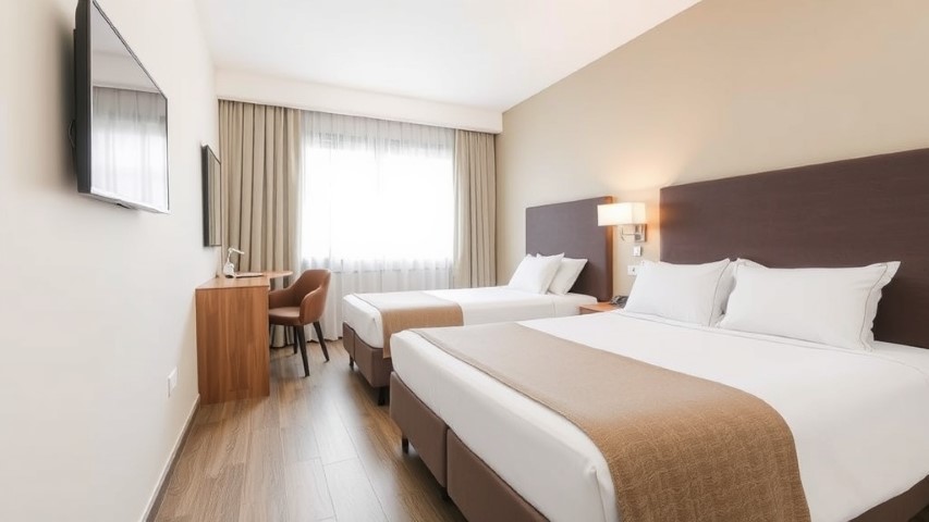 Habitación Doble del Hotel Ruta Romana en Sagunto - 2 personas