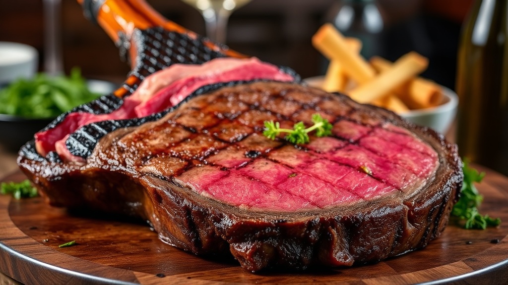 Chuletón de ternera Tomahawk Sagunto