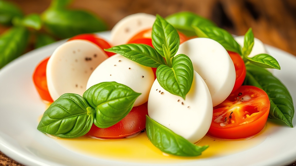 Ensalada caprese Sagunto