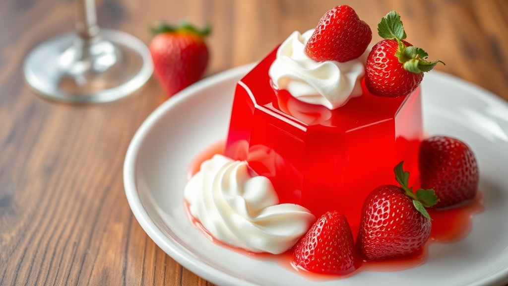 Gelatina de fresa Sagunto