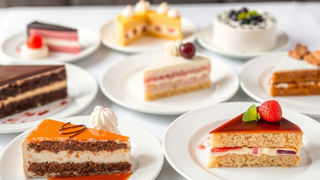 Tartas de la casa Sagunto